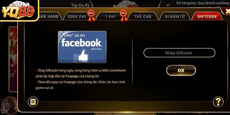 Cách nhận và nhập code được hướng dẫn chi tiết